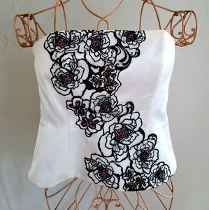 White House Black Market Size 10 Bustier